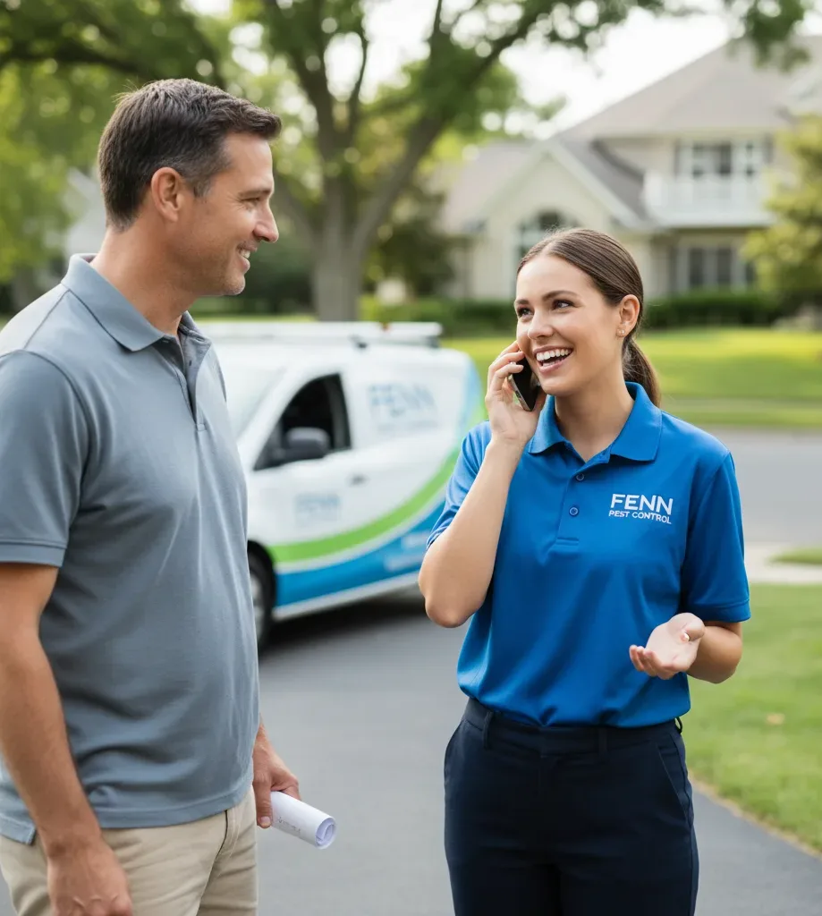 Fenn Pest Control customer support in Sweetser